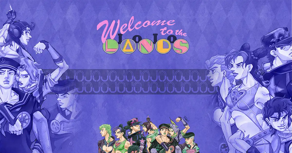 STICKER ⍟ on X: #JOJOLANDS1 #TheJOJOLands I'm kinda losing my mind rn  because my friends & I have been running a JoJo D&D campaign since 2019.  And it was called Part 9